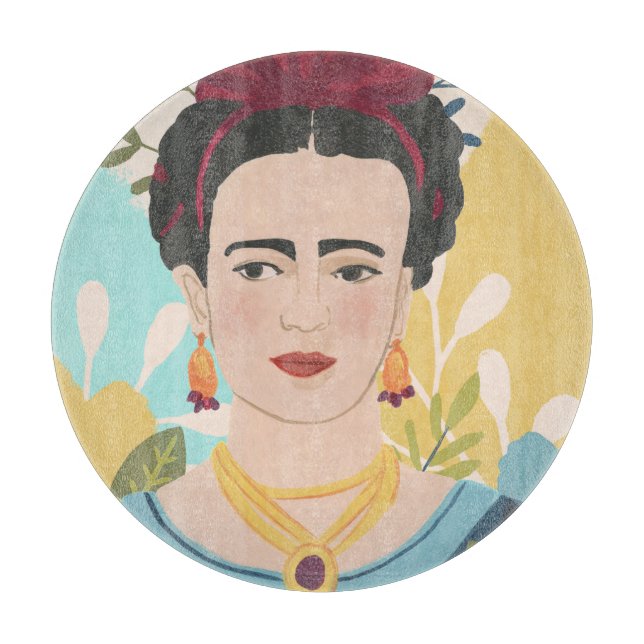 Frida's Garden Collection Cutting Board (Front)