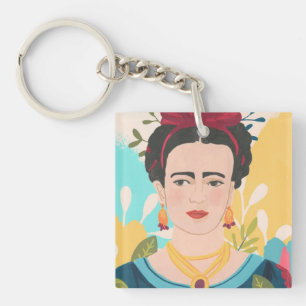 Frida's Garden Collection Key Ring