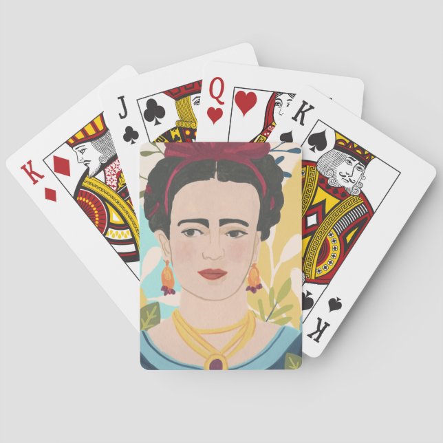 Frida's Garden Collection Playing Cards (Back)