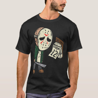 Friday 13th Funny Halloween Horror Movie Humour Pa T-Shirt