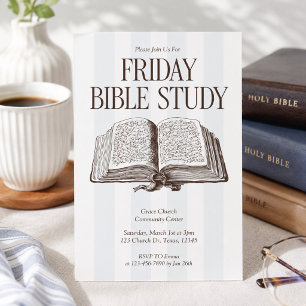 Friday Bible Study Church Invitation