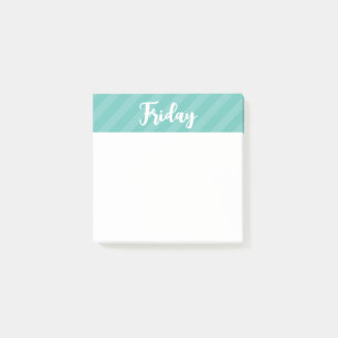 Friday - Days of the Week - Post It Notes