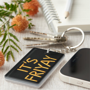 Friday Fries Key Ring