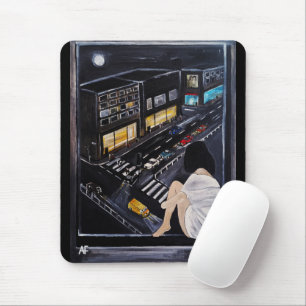 Friday Night Painting by Alfred Fox Mouse Mat