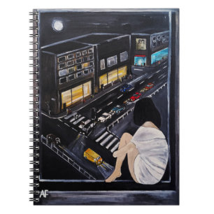 Friday Night Painting by Alfred Fox Notebook