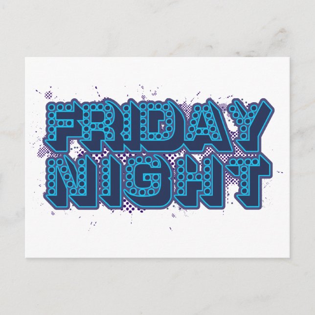 Friday Night Postcard (Front)