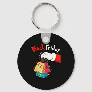 Friday Shopng Squad Christmas Black Shopng Family  Key Ring