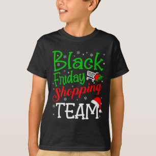 Friday Shopng Team Christmas Black Shopng Family G T-Shirt