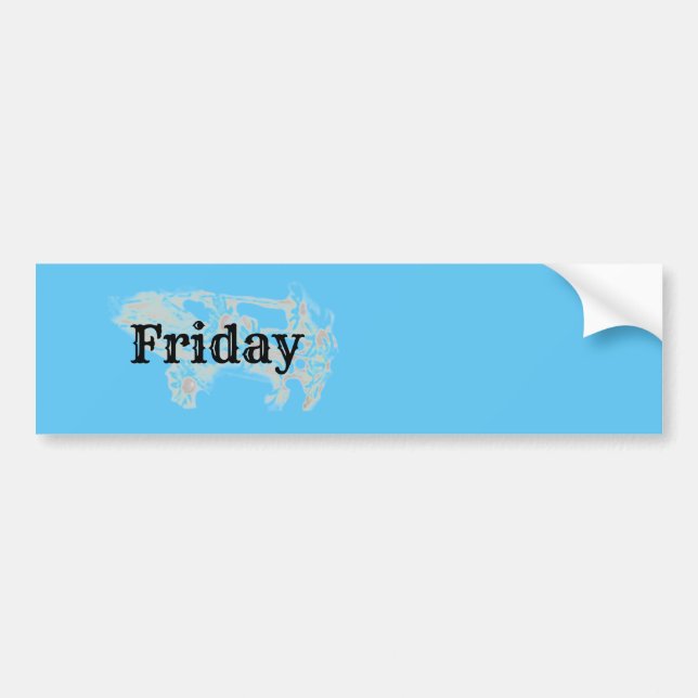 FRIDAY -small               - Sticker (Front)
