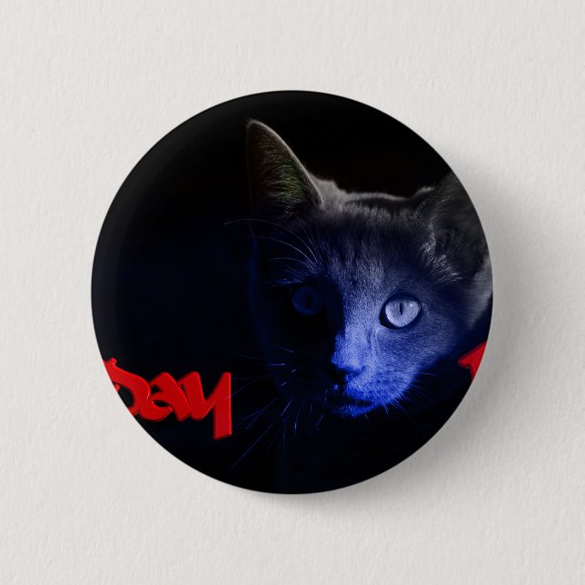 friday the 13th 6 cm round badge (Front)