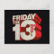 Friday the 13th | Bleeding Stacked 3D Logo