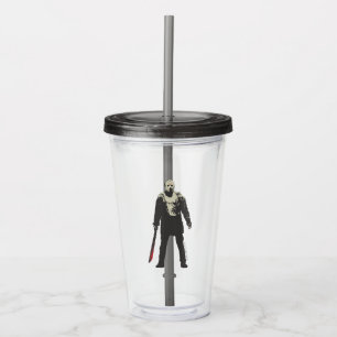 Friday the 13th Jason Voorhees Character Art Acrylic Tumbler