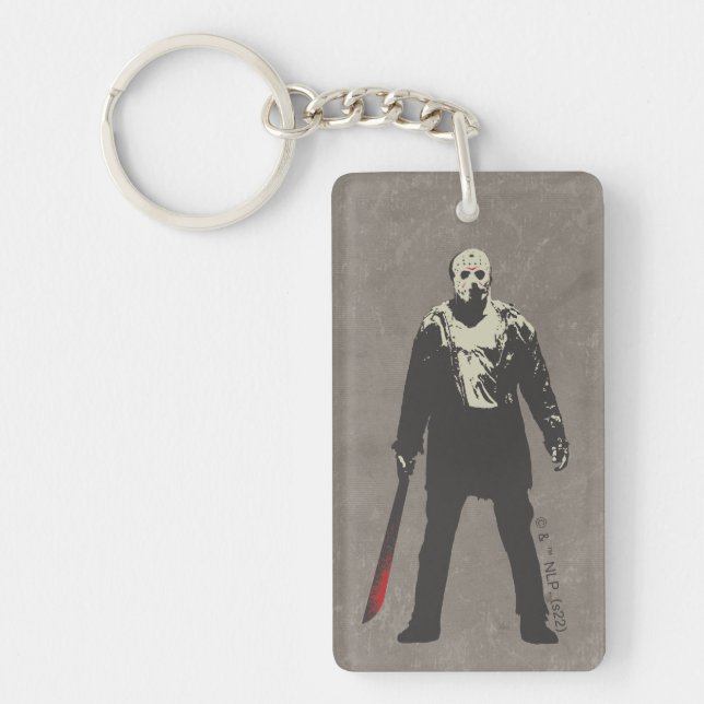 Friday the 13th | Jason Voorhees Character Art Key Ring (Front)