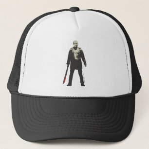 Friday the 13th   Jason Voorhees Character Art Trucker Hat