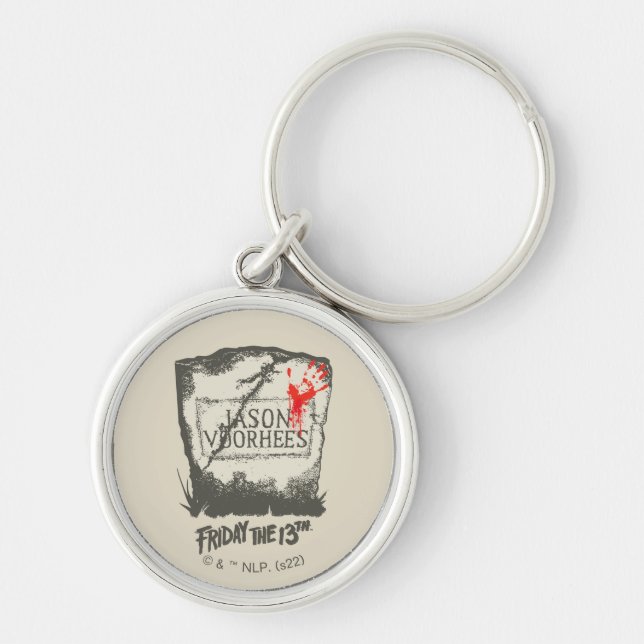 Friday the 13th | Jason Voorhees Headstone Key Ring (Front)
