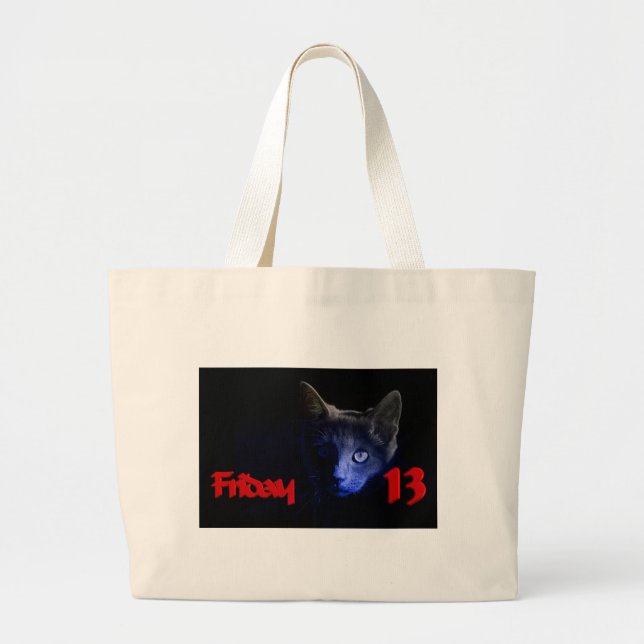 friday the 13th large tote bag (Front)