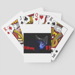 friday the 13th playing cards