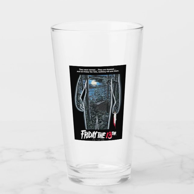 Friday the 13th | Silhouette Camp Theatrical Art Glass (Front)