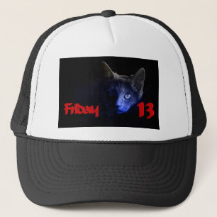 friday the 13th trucker hat