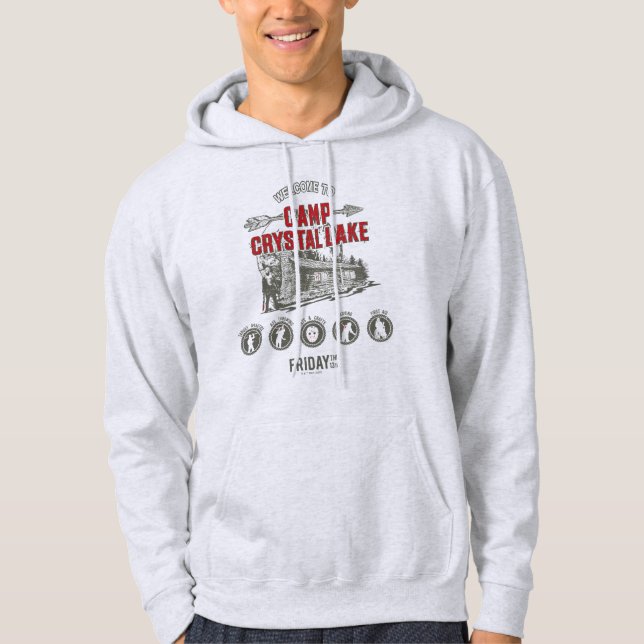 Friday the 13th | Welcome to Camp Crystal Lake Hoodie (Front)