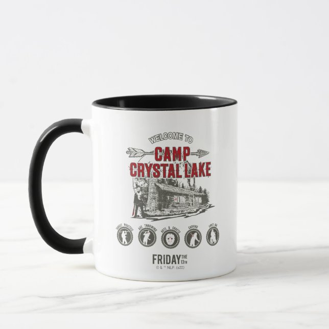 Friday the 13th | Welcome to Camp Crystal Lake Mug (Left)