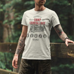 Friday the 13th | Welcome to Camp Crystal Lake T-Shirt<br><div class="desc">Check out this summer camp horror parody graphic that reads: "Welcome to Camp Crystal Lake",  featuring chilling versions of camp activities!</div>