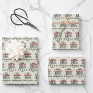 Friday the 13th   Welcome to Camp Crystal Lake Wrapping Paper Sheet
