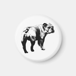 Fridge Bulldog, Gentle Watch Magnet