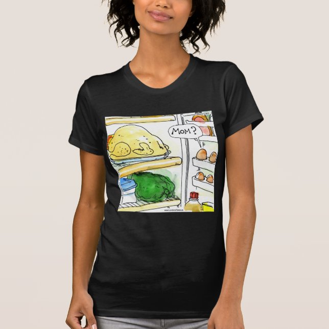 Fridge Chicken Egg Family Funny T-Shirt (Front)