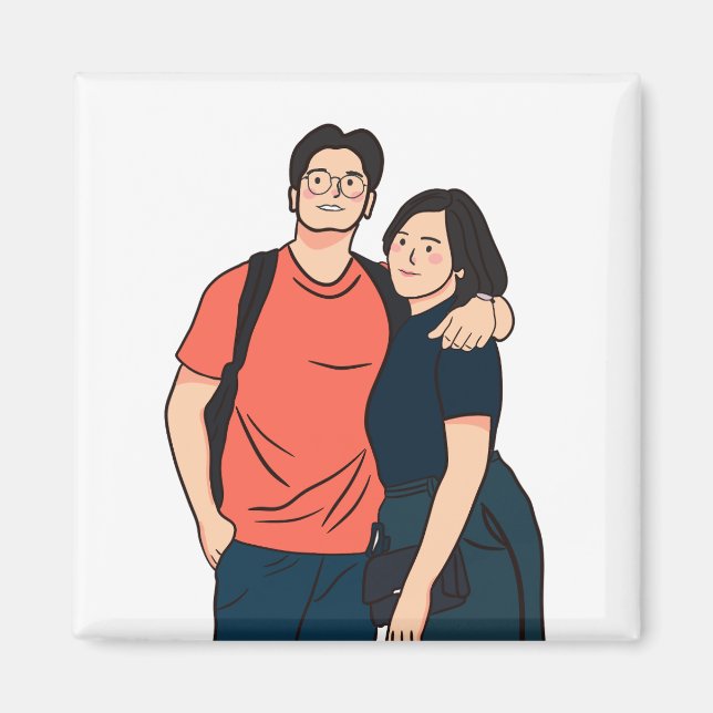 Fridge Magnet, Fridge Personalised Magnet,  Magnet (Front)