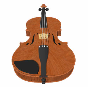 Fridge Magnet: Violin 3D Model: Photo Sculpture