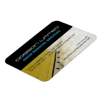 Fridge Magnets for Snow Removal Company