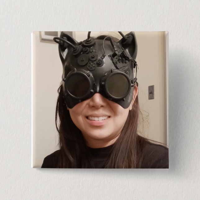 Fridge Pictures That Stick Customise Your Photos 15 Cm Square Badge (Front)