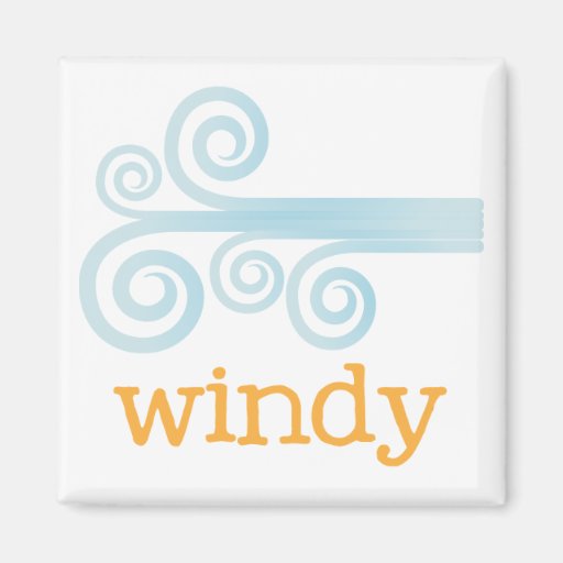 Image of Fridge Weather - WINDY Magnet