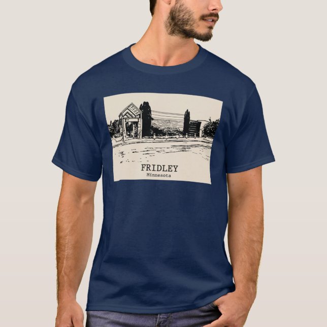 Fridley Minnesota 1 T-Shirt (Front)