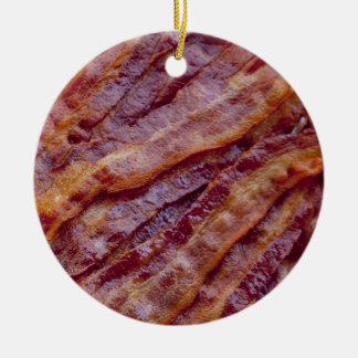 Fried bacon ceramic tree decoration
