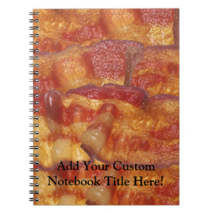 Fried Bacon Strip Notebook