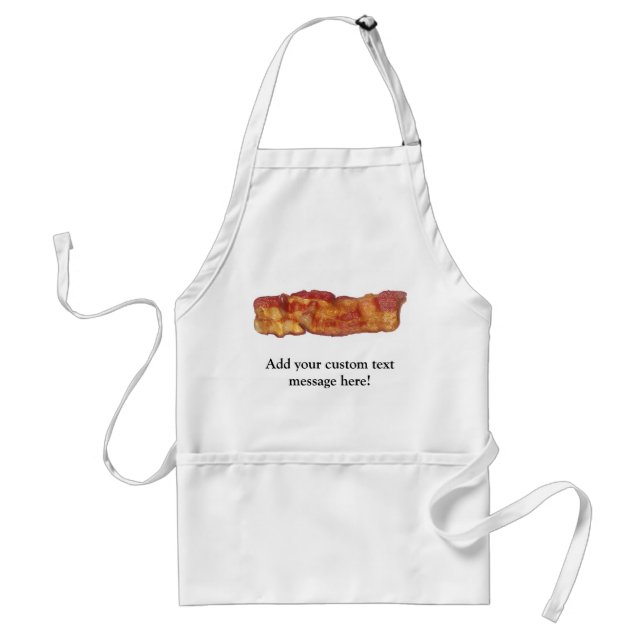Fried Bacon Strip Standard Apron (Front)
