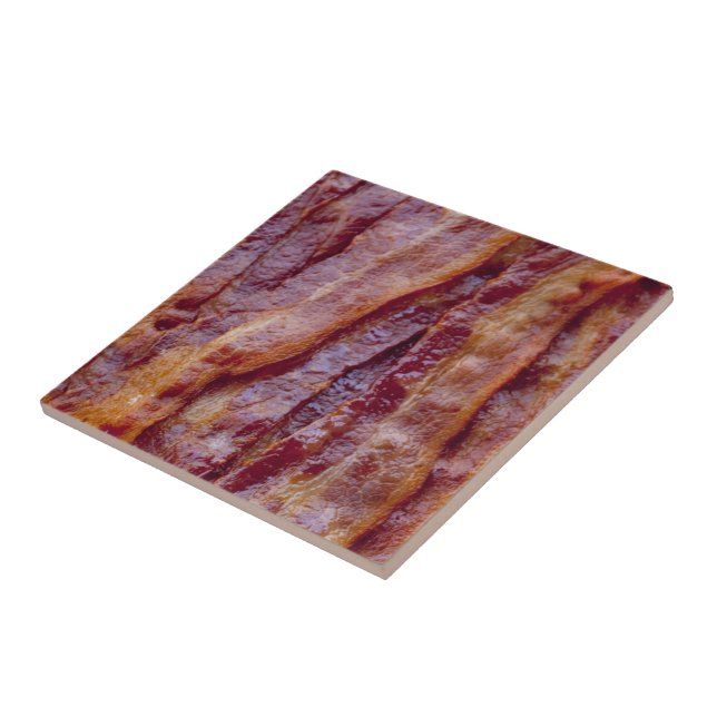 Fried bacon tile (Side)