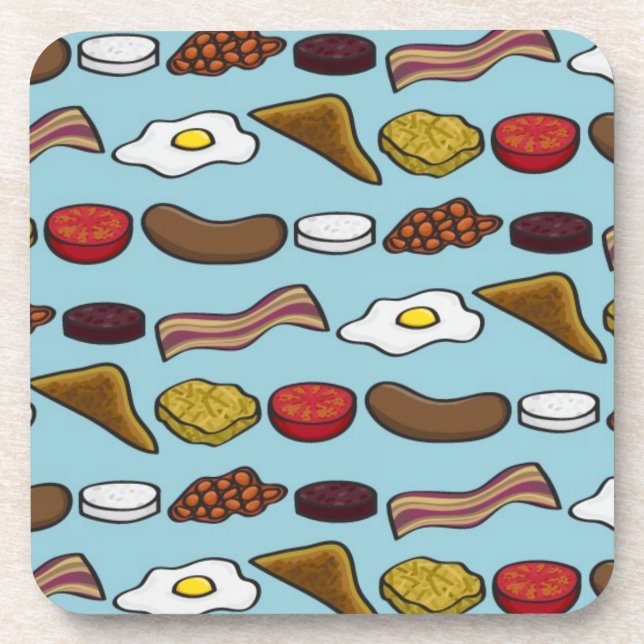 Fried Breakfast Coaster (Front)