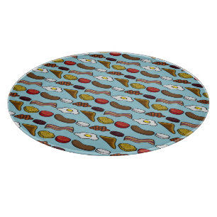 Fried Breakfast Cutting Board