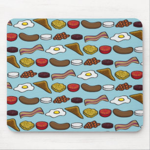 Fried Breakfast Mouse Mat