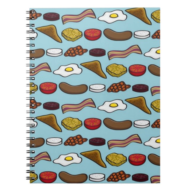Fried Breakfast Notebook (Front)