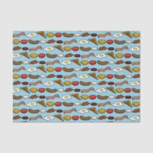 Fried Breakfast Tissue Paper