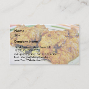 Fried Chicken Business Card