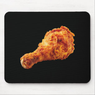 Fried Chicken Drumstick Funny Food Halloween Costu Mouse Mat