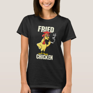 Fried Chicken Drumstick Nuggets Wings Breadcrumbs T-Shirt