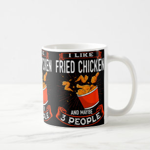 Fried Chicken Food Lover Dish Restaurant Chef Kitc Coffee Mug