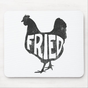 Fried Chicken Funny Graphic Mouse Mat
