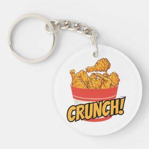 Fried-chicken Key Ring